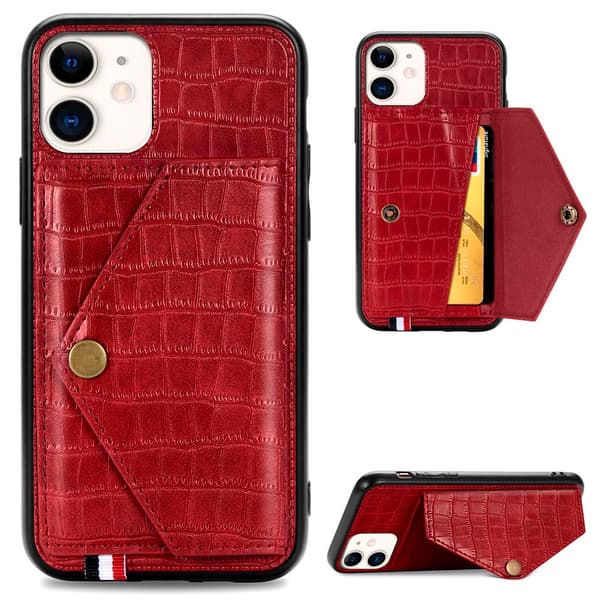 Elegant Smidigt Skal med Kortfack - iPhone 11