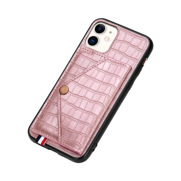 Elegant Smidigt Skal med Kortfack - iPhone 11