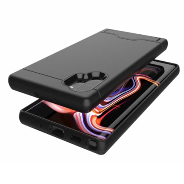 Samsung Galaxy Note10+ - Skyddsskal med Kortfack