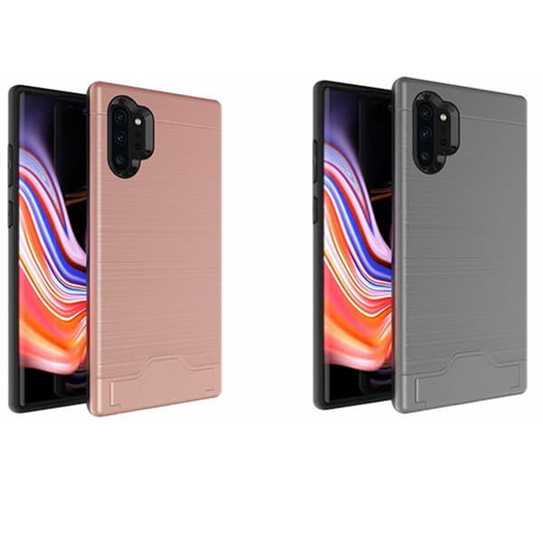 Samsung Galaxy Note10+ - Skyddsskal med Kortfack