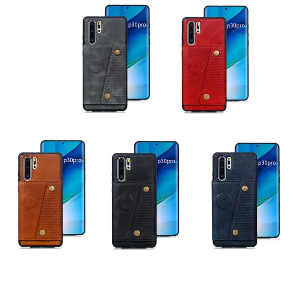 Smidigt Skal med Korthållare - Huawei P30 Pro