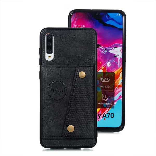 Praktiskt Skal med Korthållare - Samsung Galaxy A70
