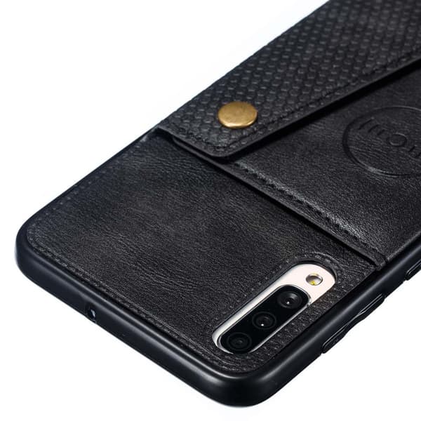 Praktiskt Skal med Korthållare - Samsung Galaxy A70