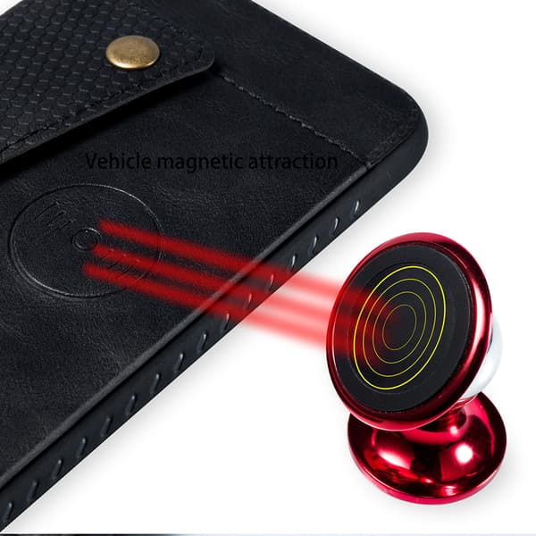 iPhone 11 - Stilrent Skal med Kortfack