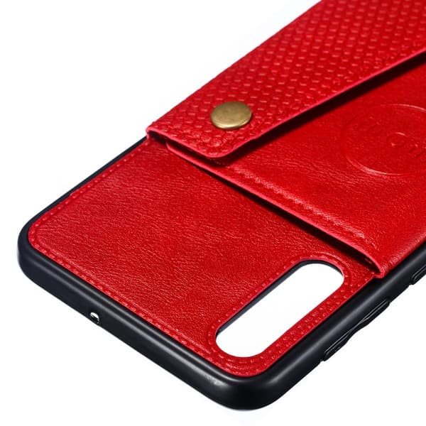 Professionellt Retro Skal med Kortfack - Samsung Galaxy A50