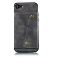 Miniatyrbild 7 av 11: iPhone 8 - Smart Stilrent Retro Skal med Kortfack