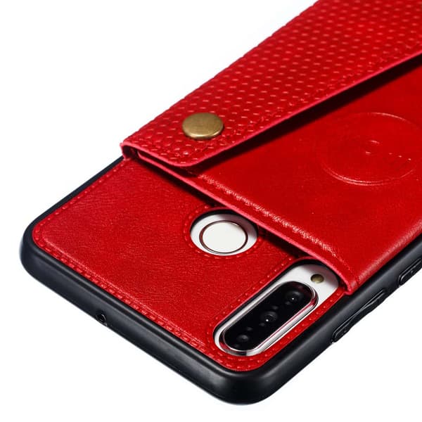 Huawei P30 Lite - Genomtänkt Skal med Kortfack