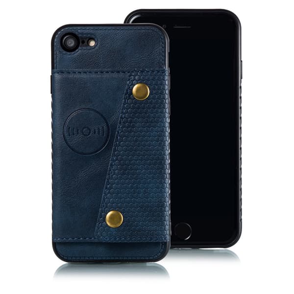 iPhone 8 - Genomtänkt Skal med Korthållare