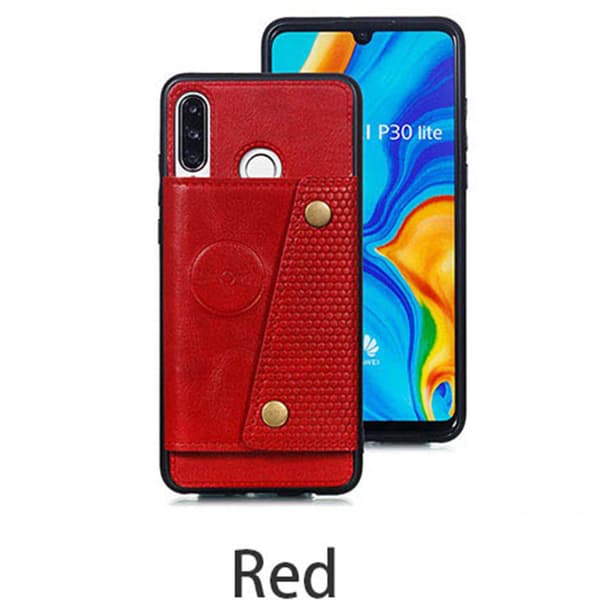 Professionellt Skal med Korthållare - Huawei P30 Lite