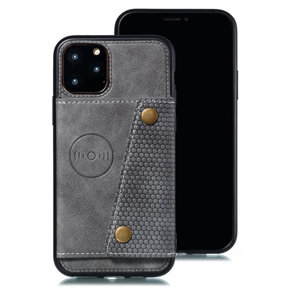 Effektfullt Skal med Korthållare - iPhone 11 Pro Max