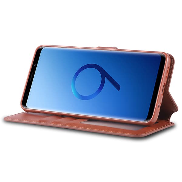 Samsung Galaxy S9 - Genomtänkt (Yazunshi) Plånboksfodral