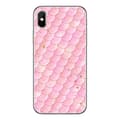 Miniatyrbild 1 av 2: Mobilskal till iPhone11 mermaid rosa med guldflingor