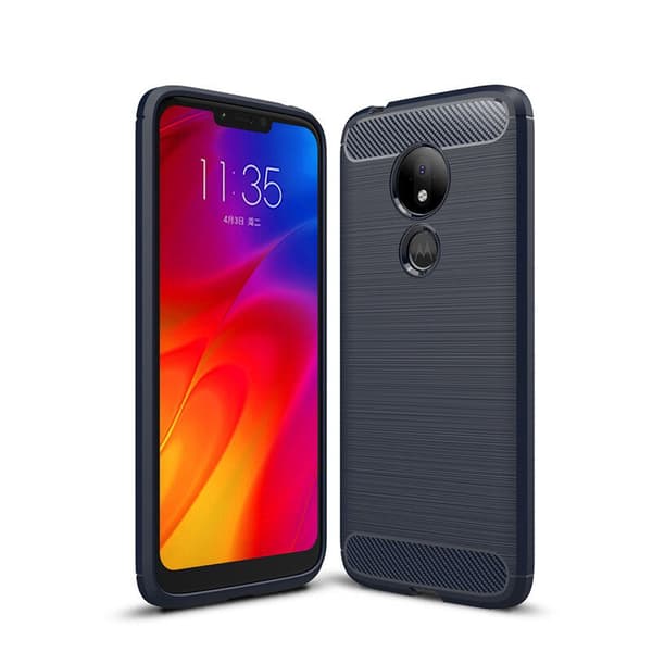 Stöttåligt Armor Carbon TPU-skal Moto G7 Play