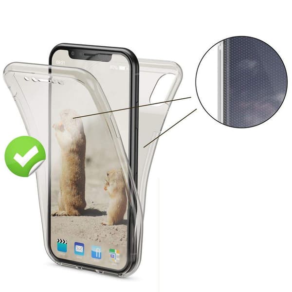 Dubbelsidigt Silikonskal - Huawei Y6 2019