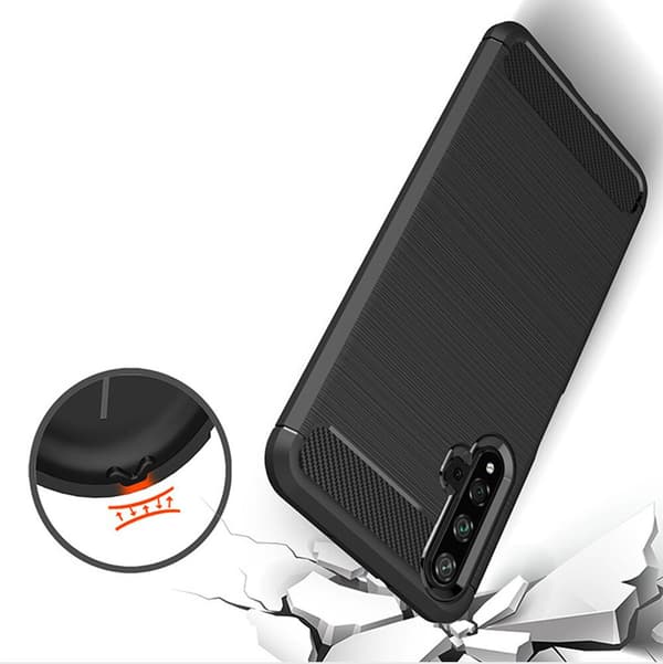 Stöttåligt Armor Carbon TPU-skal Huawei Nova 5T