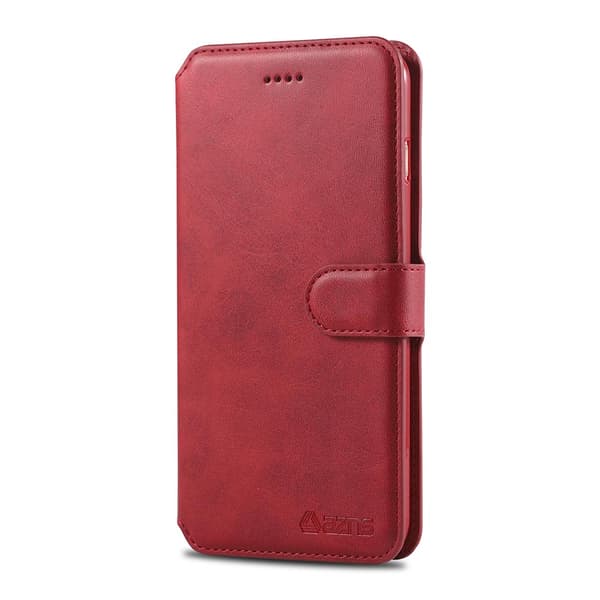 iPhone 7 Plus - Smidigt Robust Plånboksfodral Röd