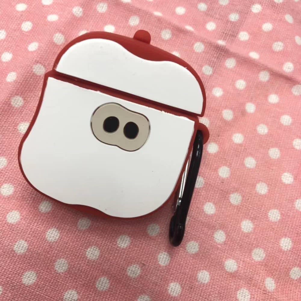 AirPods Suojakuori Silikonii 3D Äpple