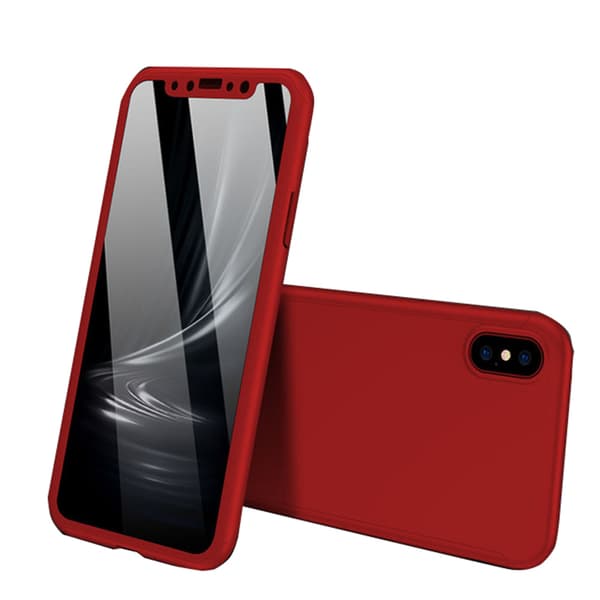 iPhone XS Max - Professionellt Stilrent Floveme Dubbelskal