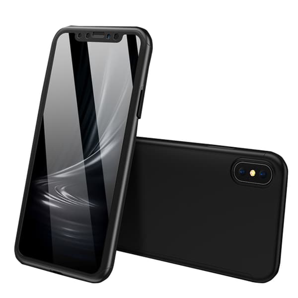 iPhone XS Max - Professionellt Stilrent Floveme Dubbelskal