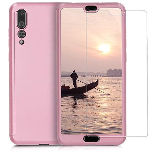 Huawei P20 Pro - Genomtänkt Stilrent Floveme Dubbelskal