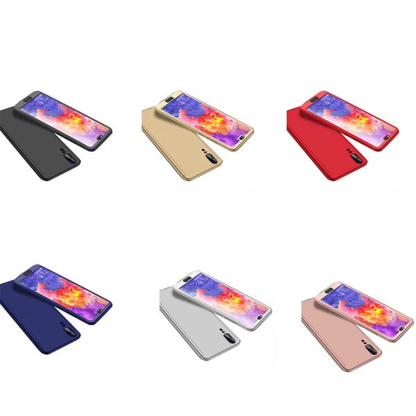 Huawei P20 - Genomtänkt Stilrent Floveme Dubbelskal