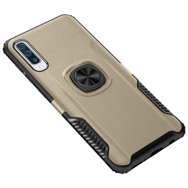 Samsung Galaxy A70 - Skyddande Skal med Ringhållare