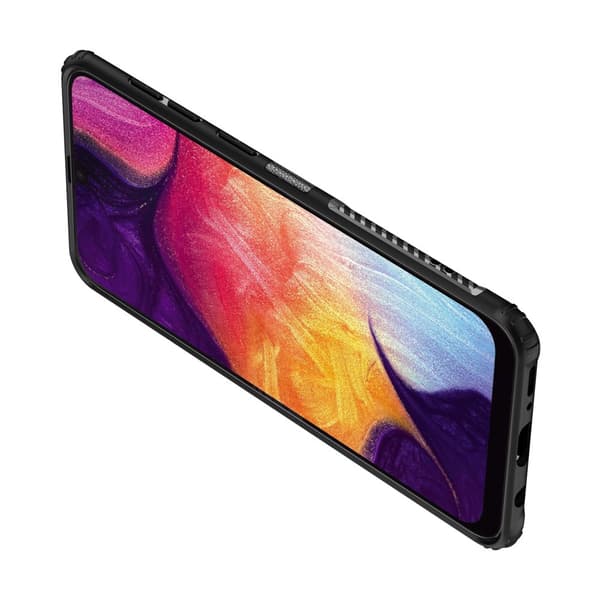 Samsung Galaxy A70 - Skyddande Skal med Ringhållare
