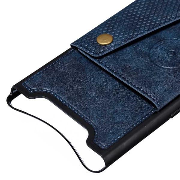 Genomtänkt Skal med Korthållare - Samsung Galaxy A80