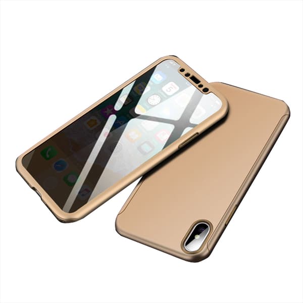 iPhone X/XS - Professionellt Stöttåligt Floveme Heltäckande Skal