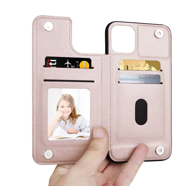 iPhone 11 - Professionellt Skal med Kortfack (HANMAN)