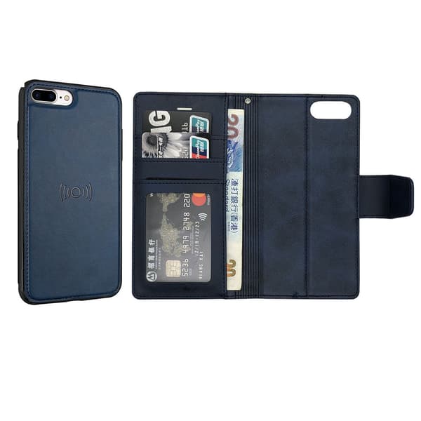 iPhone 6/6S Plus - Exklusivt Dubbelfunktion Plånboksfodral
