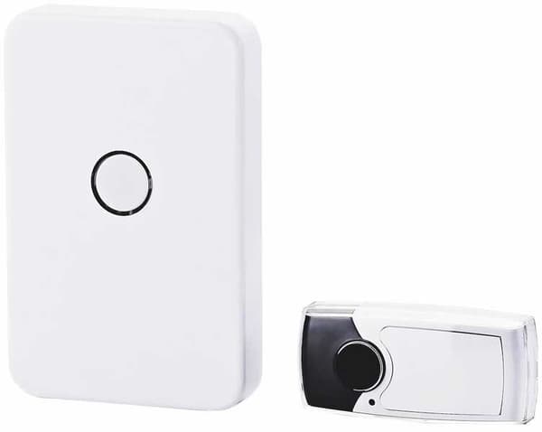 ELEKTRONISK TRÅDLÖS DÖRRKLOCKA m ljud och ljussignal