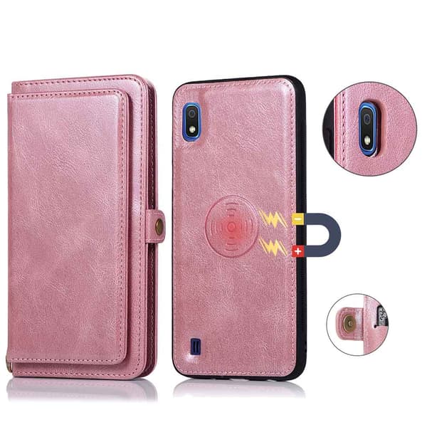 Samsung Galaxy A10 - Plånboksfodral Roséguld Roséguld