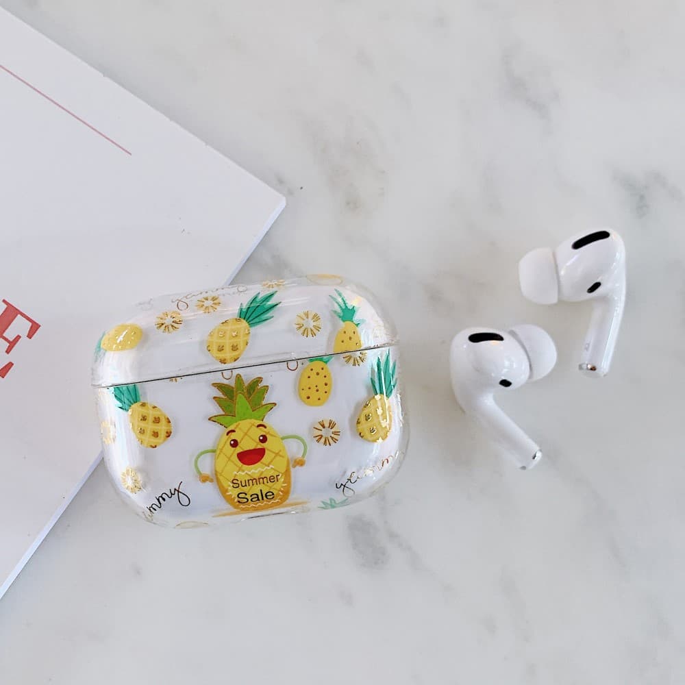 Trolsk Printed Case (AirPods Pro) - Pineapples