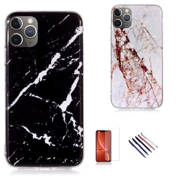 Skydda din iPhone 11 Pro med Marmor-skal! Black