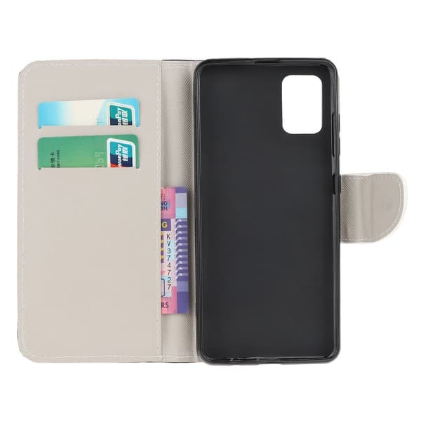 For Samsung Galaxy A51 Wallet Stand - Angry Bear