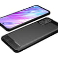 Miniatyrbillede 3 af 3: Børstet silikone etui til Samsung Galaxy S20 Plus (SM-G986F)