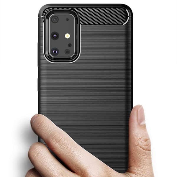 Børstet silikone etui til Samsung Galaxy S20 Plus (SM-G986F)
