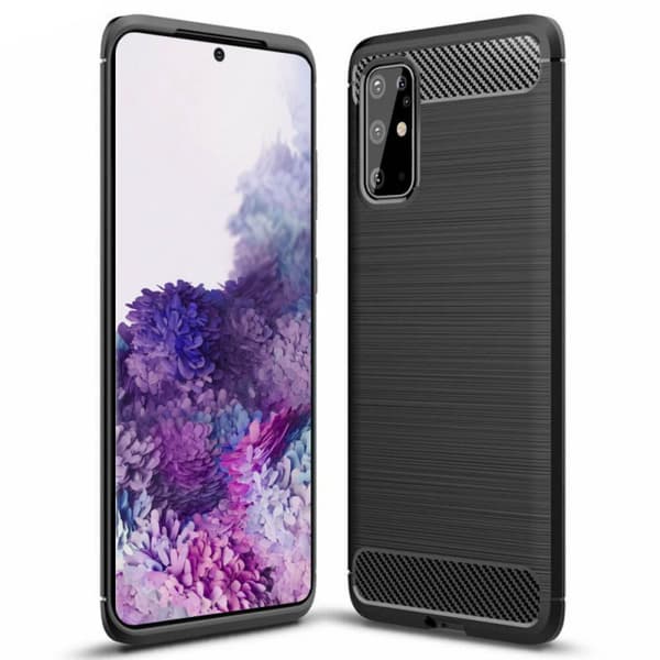 Børstet silikone etui til Samsung Galaxy S20 Plus (SM-G986F)