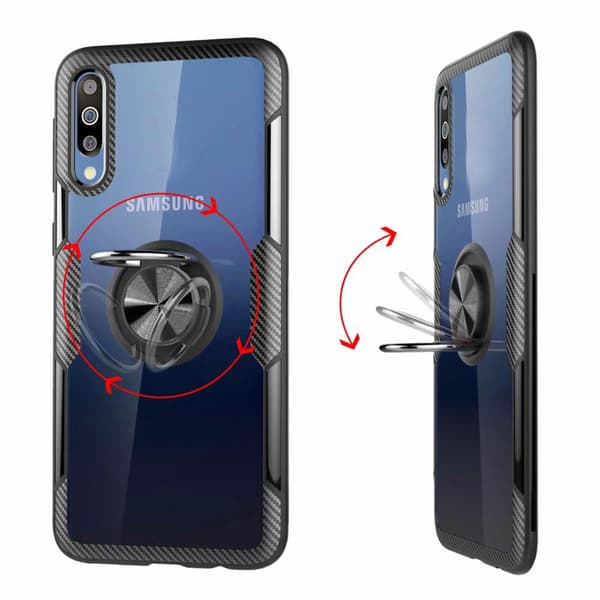 Professionellt Stöttåligt Skal Ringhållare - Samsung Galaxy A70