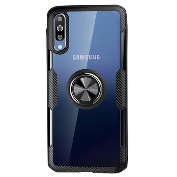 Professionellt Stöttåligt Skal Ringhållare - Samsung Galaxy A70