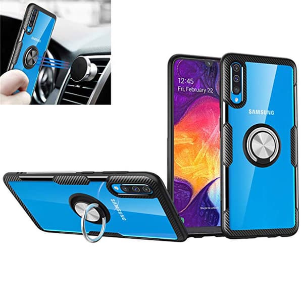 Professionellt Stöttåligt Skal Ringhållare - Samsung Galaxy A70