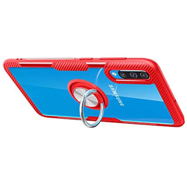 Samsung Galaxy A70 - Skal med Ringhållare (Leman)
