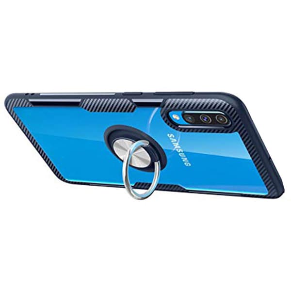 Samsung Galaxy A70 - Skal med Ringhållare (Leman)