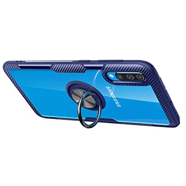 Samsung Galaxy A70 - Skal med Ringhållare (Leman)