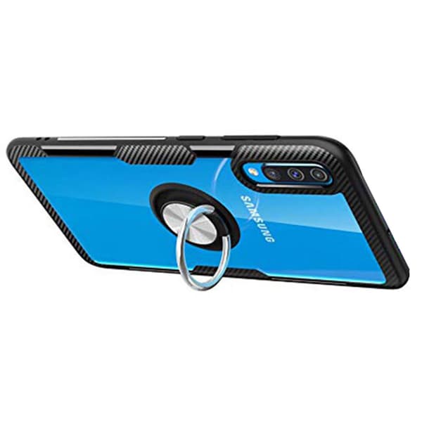Samsung Galaxy A70 - Skal med Ringhållare (Leman)