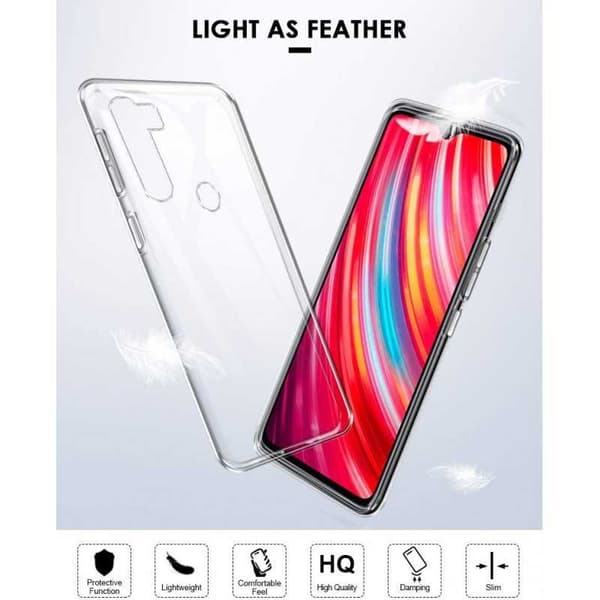 Xiaomi Redmi Note 8 stødabsorberende silikonebetræk Enkelt