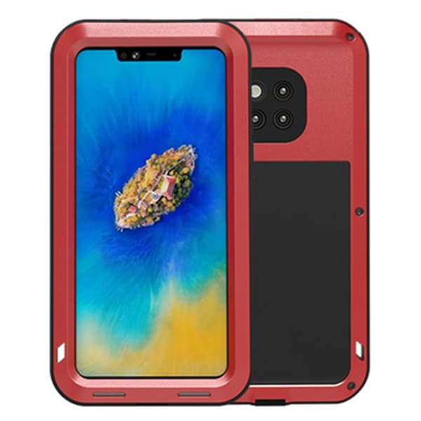 Stilrent Genomtänkt Aluminium Skal - Huawei Mate 20 Pro Röd