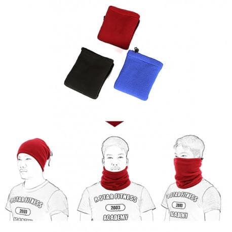 3in1 Fleece Protection Hat Halsvarmer etc.