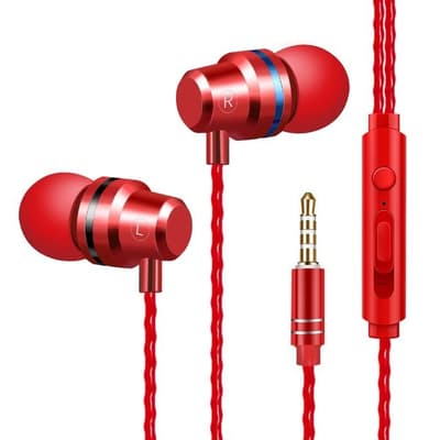 iCoverCase | In-Ear Hörlurar | 3.5mm | Flera färger